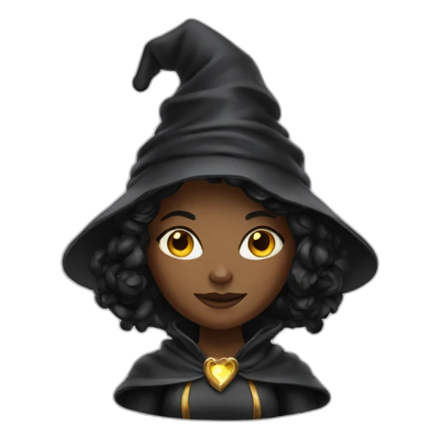 woman-wizard-power-holding-black-cat sticker