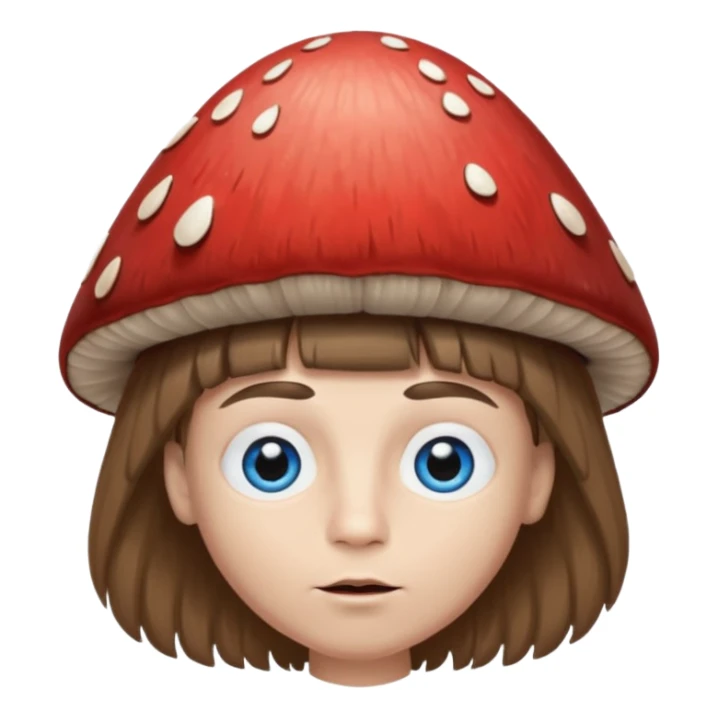 make a white American boy with blue eyes long eyelashes huge huge head in the shape of a triangle and mushroom hair a bit of a unibrow wanna be fluffy hair but is straight and tiny Bodie brown hair and not an actual mushroom head and uglier and lipstick sticker