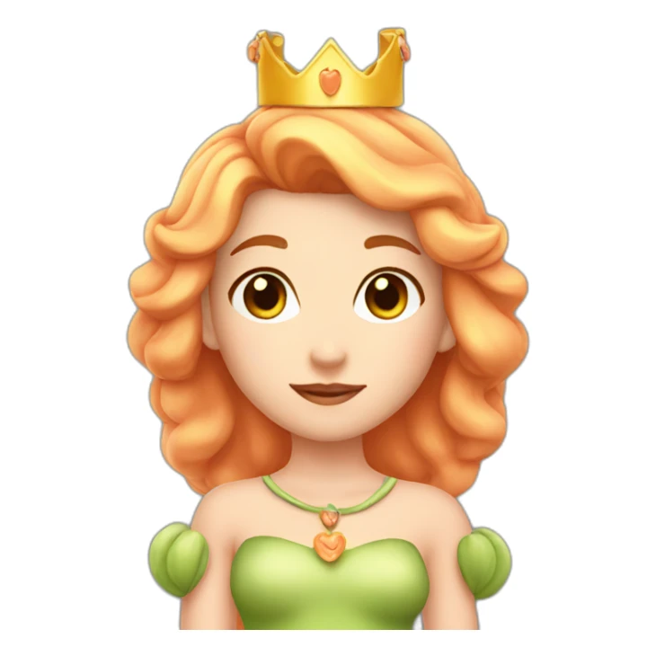 peach-princess sticker