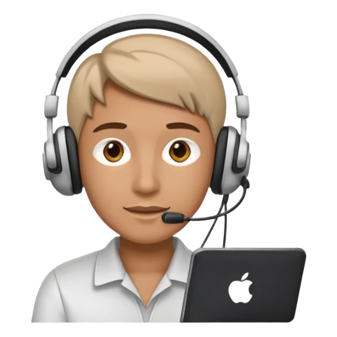 Persona dando asesoría digital  sticker