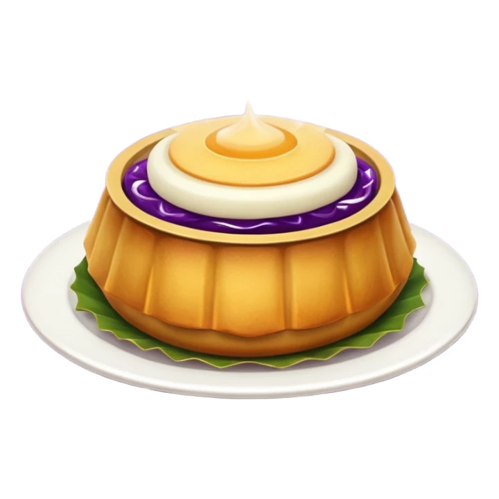 Filipino puto bumbong and bibingka sticker