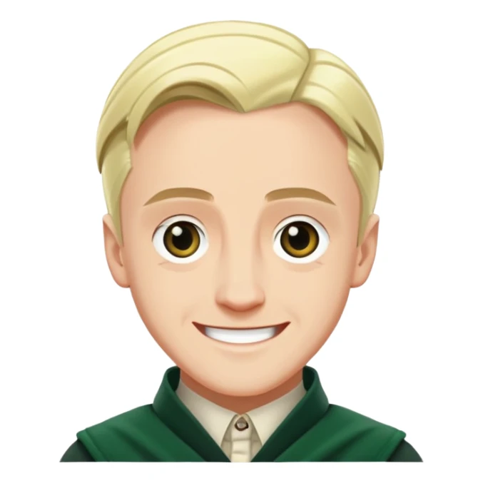 draco malfoy feliz sticker