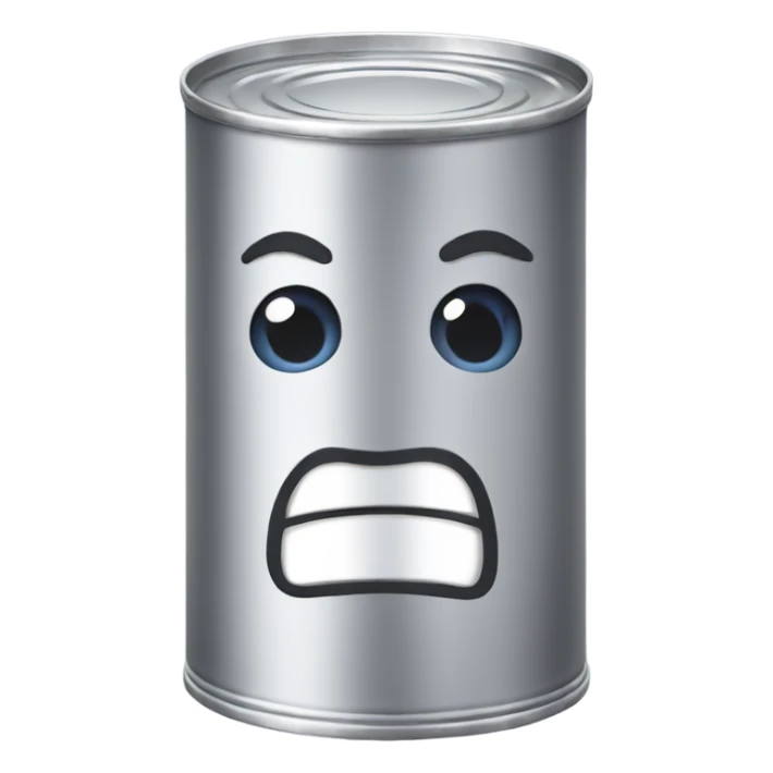 can of hairspray sticker