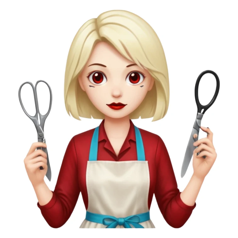 bloody hairdresser sticker