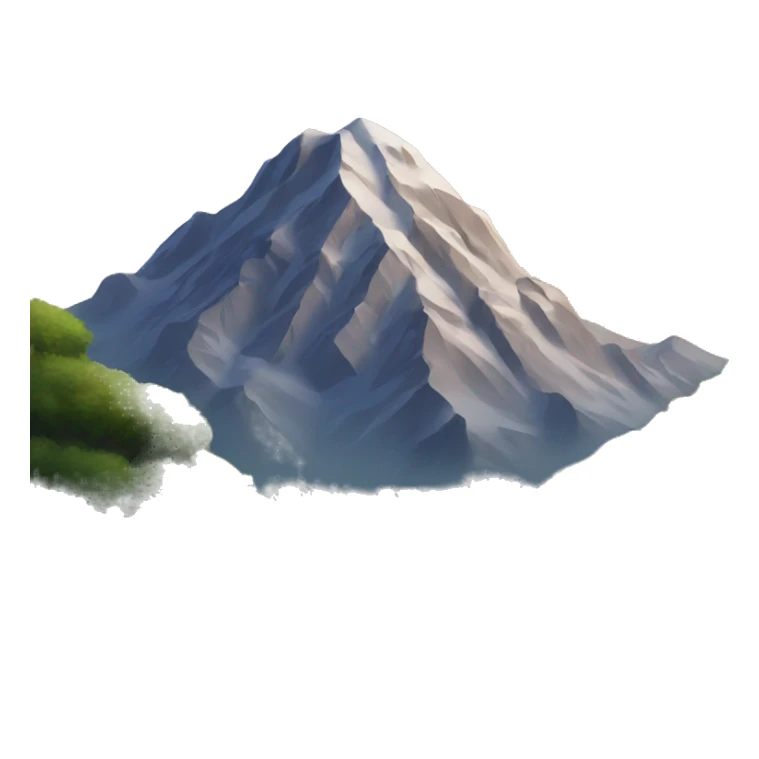 Mountain sticker