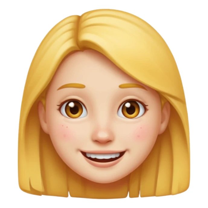 girl emoji with pimple sticker
