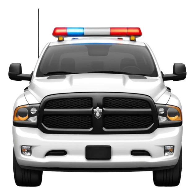 Dodge Ram Police sticker