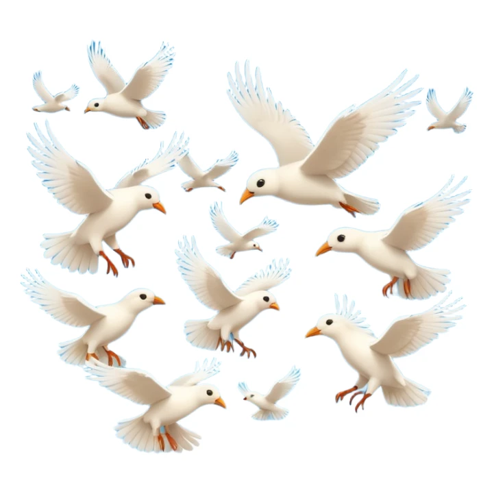 Birds sticker