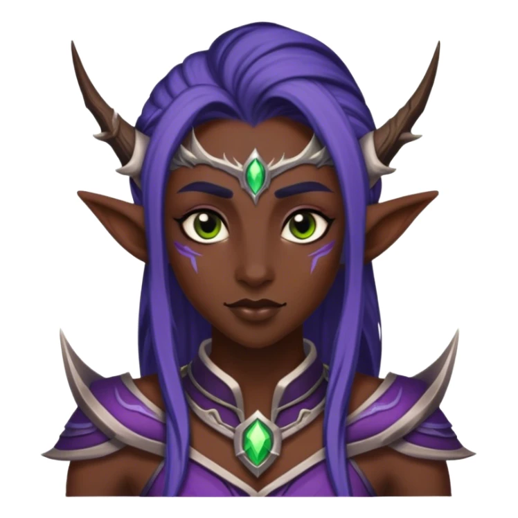 World of warcraft night elf sticker