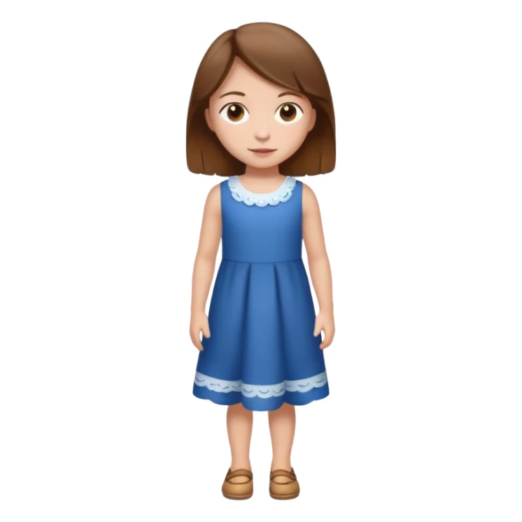 girl kid full body sticker
