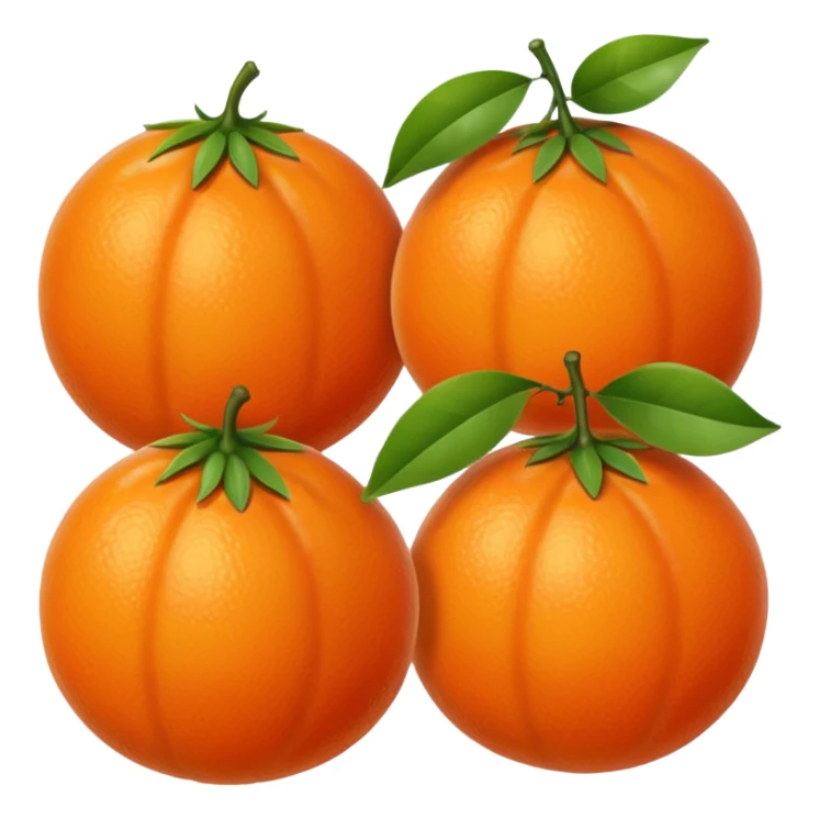 i want a happy orange fruit. sticker