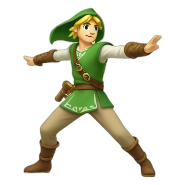 Link qui danse sticker