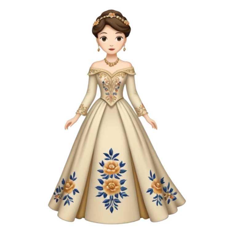 Character in Fairy Tale Beauty and Beast: Wardrobe Lady sticker