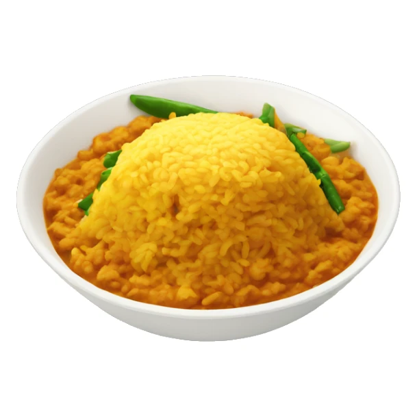 Curry rice sticker