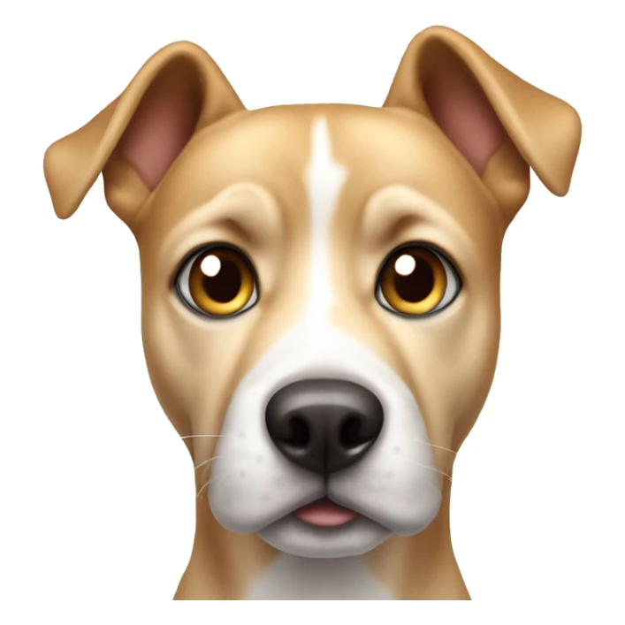 Dog with diamonds eyes sticker