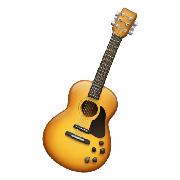 Musico con su guitarra electrica sticker