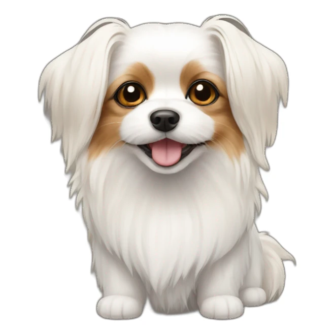 papillon-maltese sticker