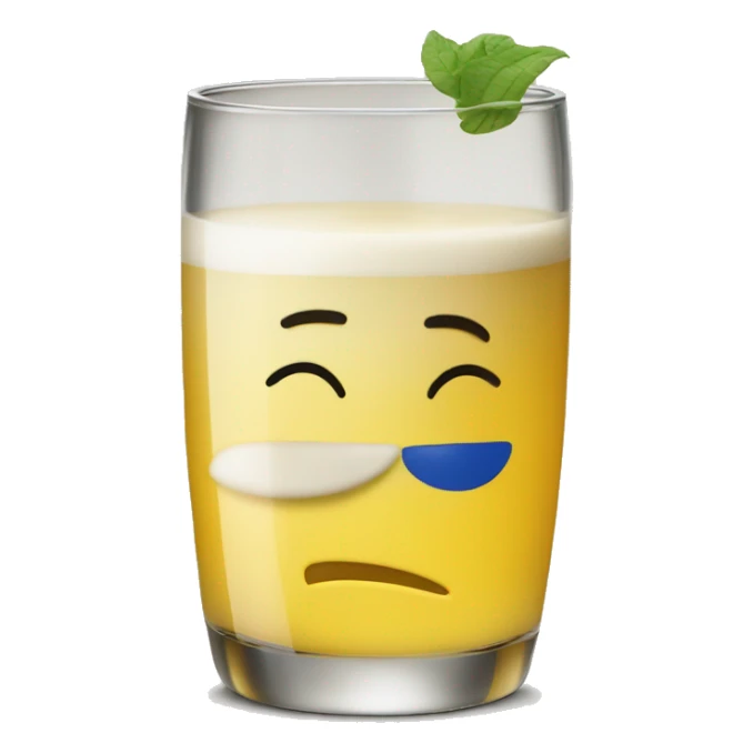 A Ricard glass of pastis sticker