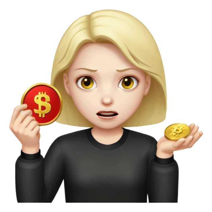 Voilent killer coin seller  sticker