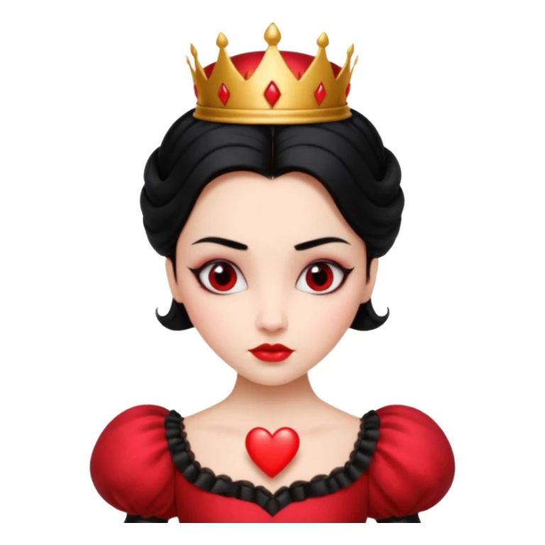Red Queen from Alice in Wonderland movie sticker