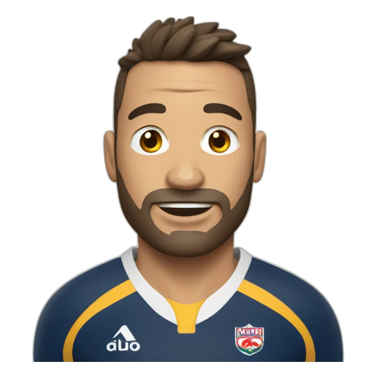 Joueur de rugby sticker