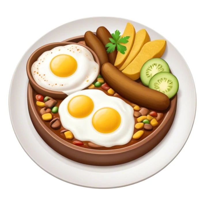 Bandeja paisa sticker