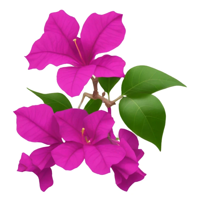 bougainvillea flowers sticker