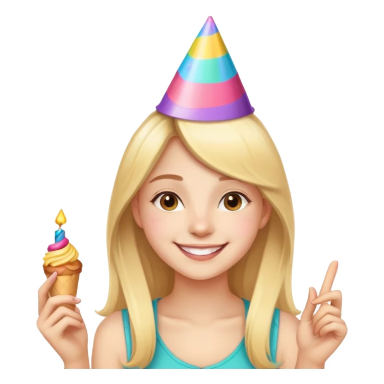 18 year old celebrating her birthday  sticker