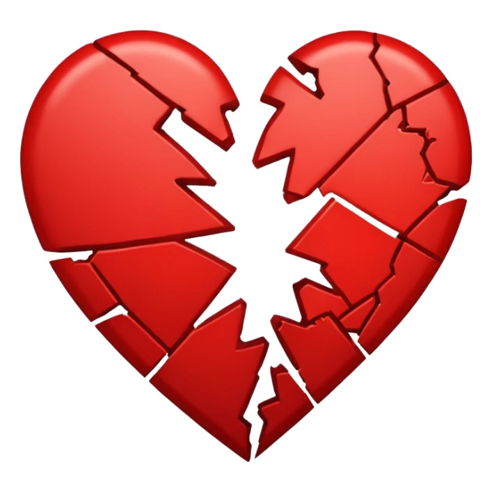 CORAZON ROTO sticker