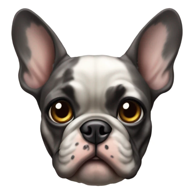Merle French Bulldog sticker