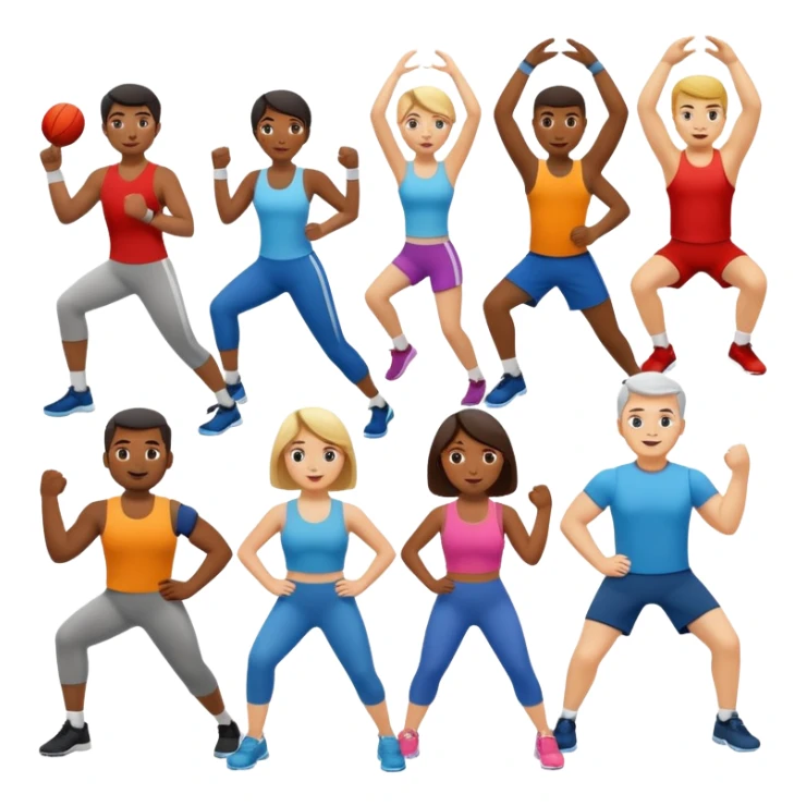 community fitness events sticker