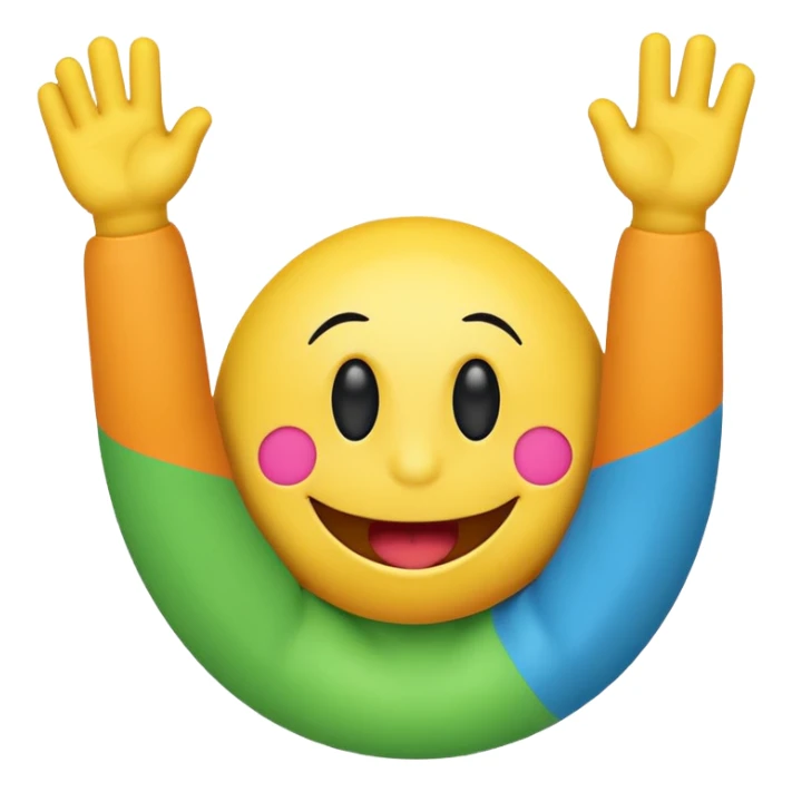 the words "Rabea! Rabea!" and a cheering smiley sticker