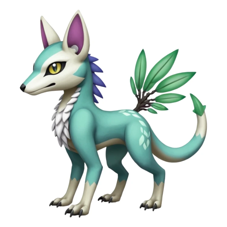 Meloetta-Vernid-Trico-Sergal-Protogen-Primagen-Pokémon-Fakémon-creature sticker