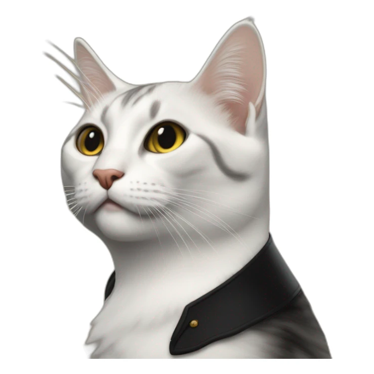 Gato Fellini Enriqueta Macanudo sticker