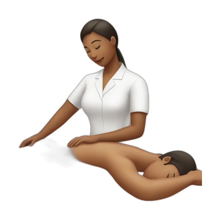 massage sticker