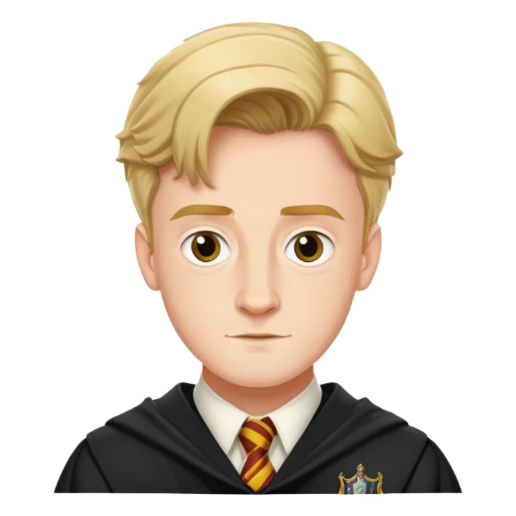 Hugh Mitchell is colin creevey in harry potter, wear hogwarts uniform sticker