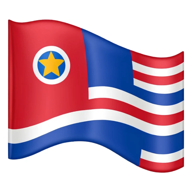 Emoji da bandeira de Pernambuco / Brasil sticker