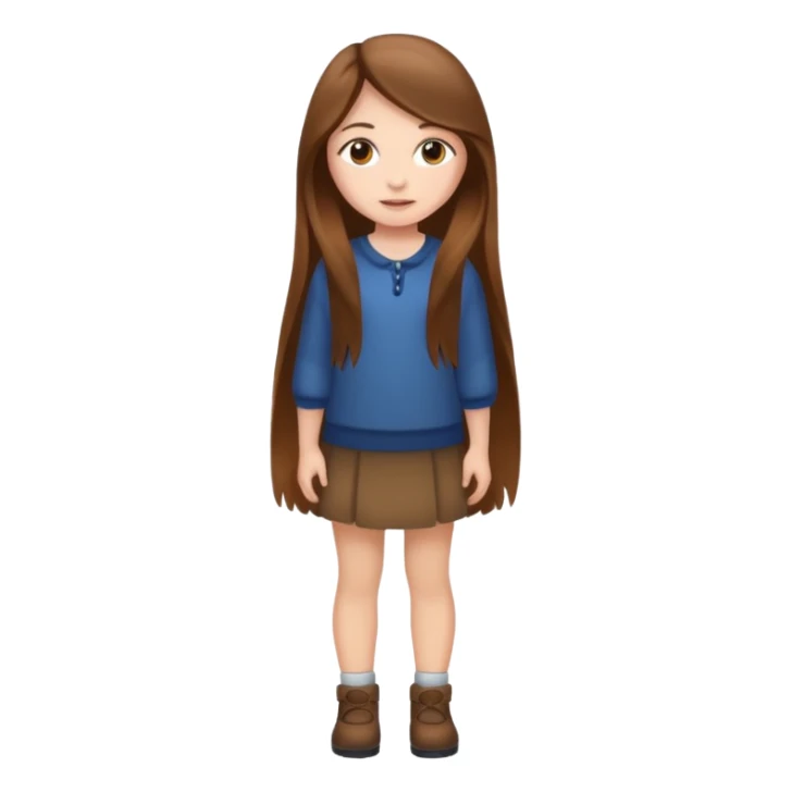 chica cuerpo entero sticker