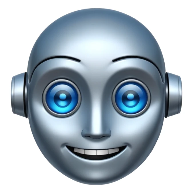 generate an emoji of Artificial Intelligence sticker