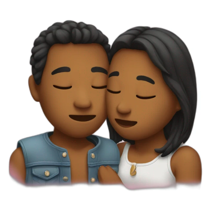 Keinemusik kissing each other sticker