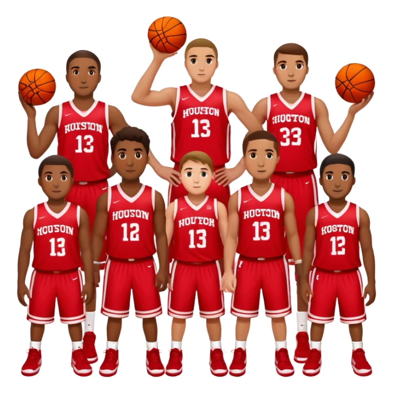 University of Houston basketball  sticker