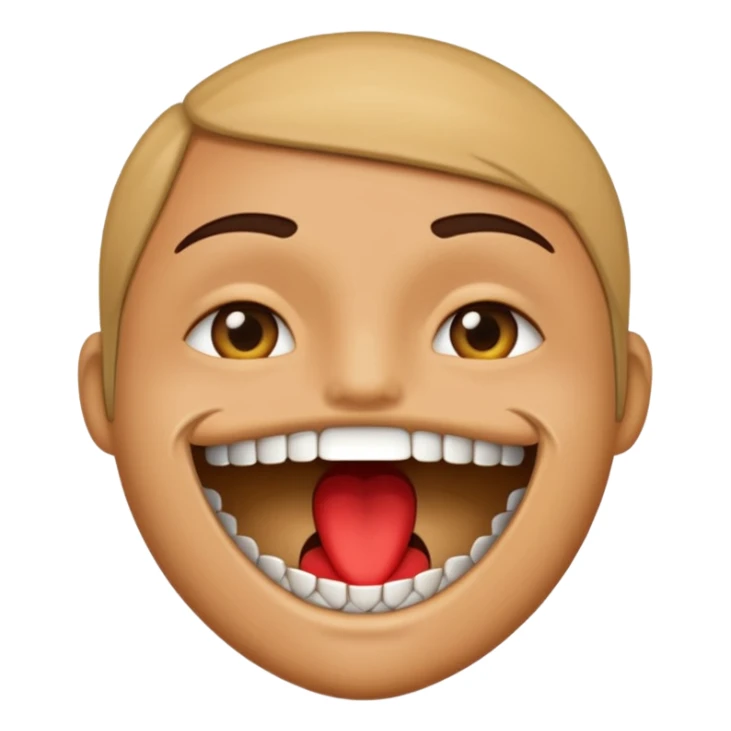 mouth with zipper closing jt sticker