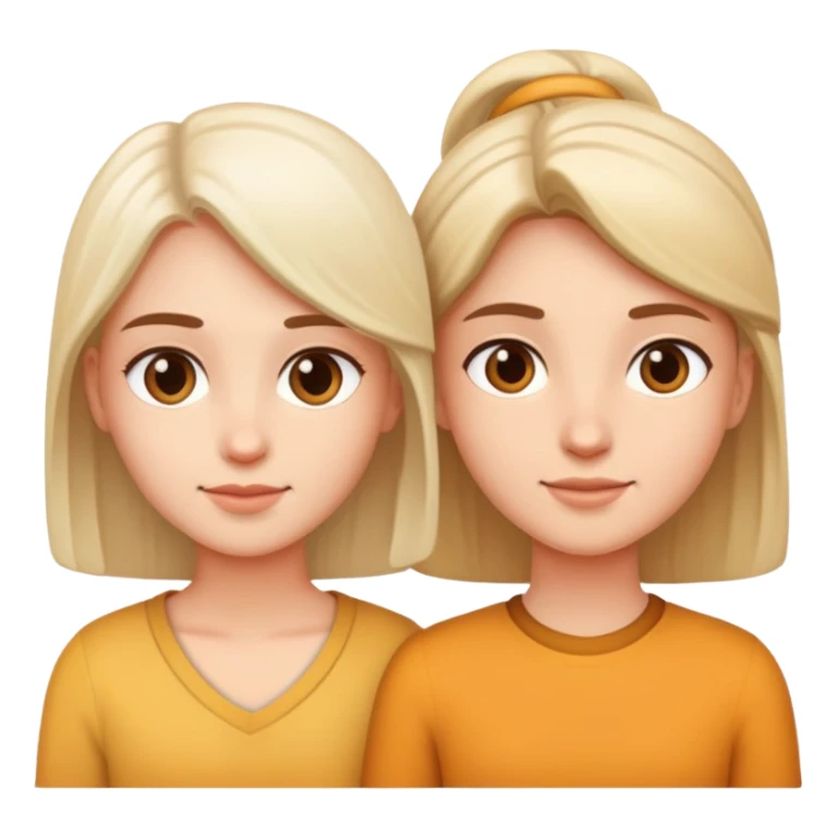 Two people gradually moving closer, showing progression of trust building sticker