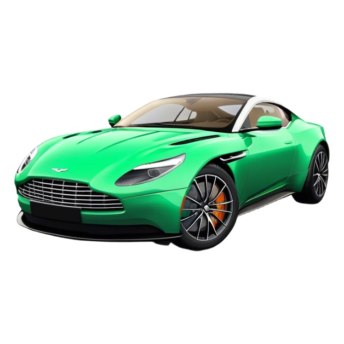 Aston Martin DB11 - Aston Martin (Model Year: 2022) (Iconic colour: Green) sticker