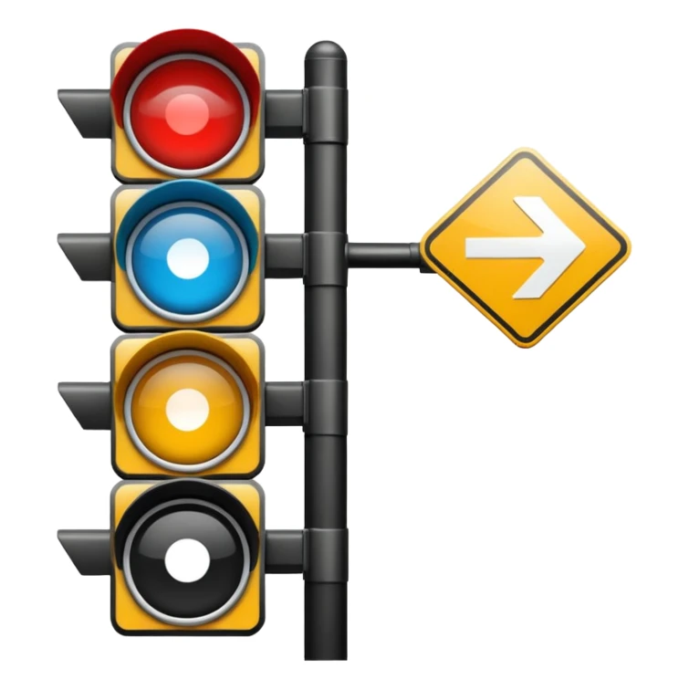 mac os icon rotation retro street signal directions rotating inversion sticker