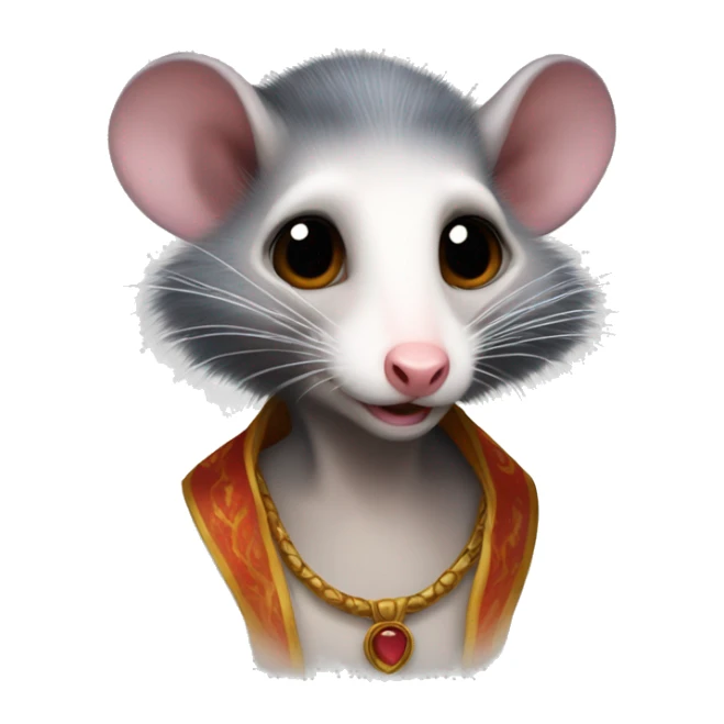 Virginia Opossum as a Genie sticker