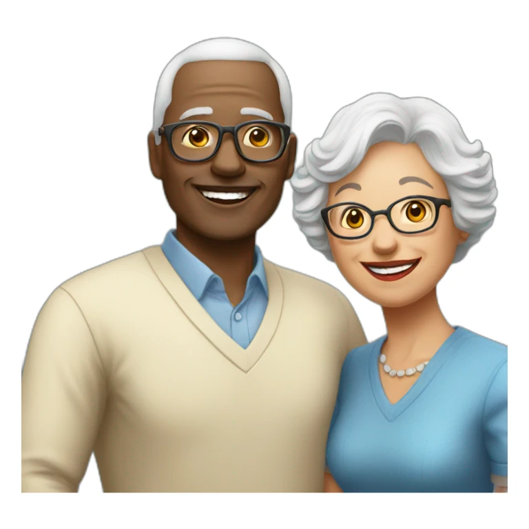 Classmates Reunion with older lady teacher sticker