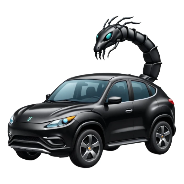 Scarpio car emoji sticker