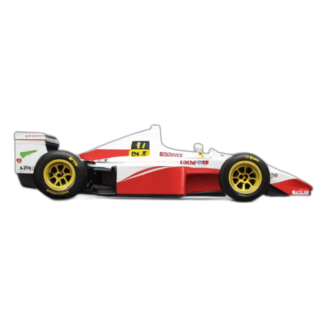 1991 scuderia F1 car sticker