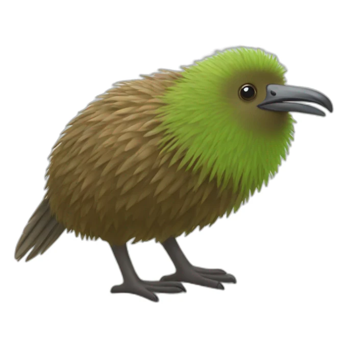 kiwi bird, bird from new zealand sticker